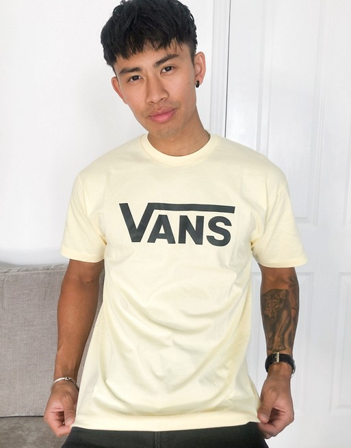 Vans Classic t-shirt in cream