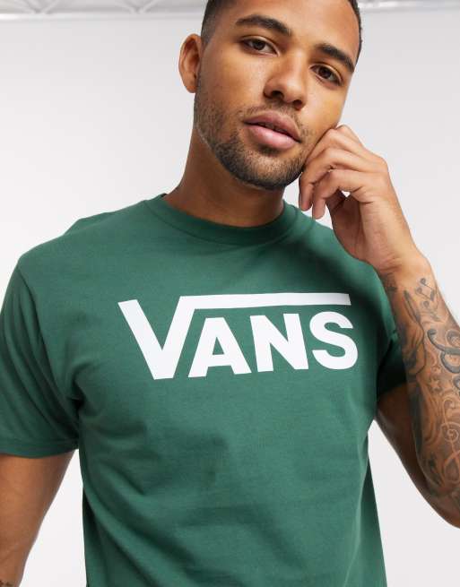 T shirt store vans verde