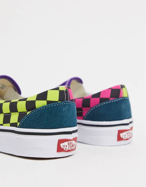 Vans 2025 carreaux violet