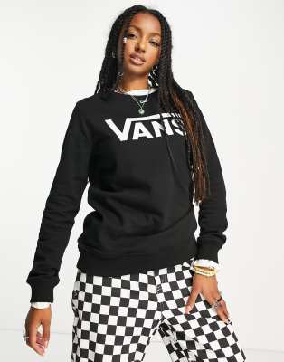 Vans Classic V sweatshirt in black