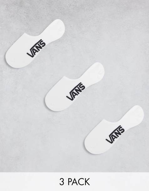 Vans – Classic – Vita låga strumpor, 3-pack - view 1