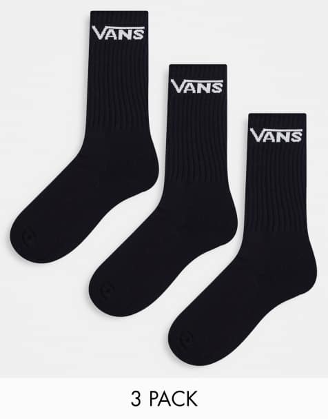 Vans – Classic – Zestaw 3 par czarnych skarpetek - view 1