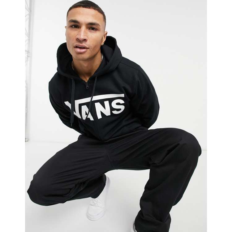 Vans classic outlet zip hoody black