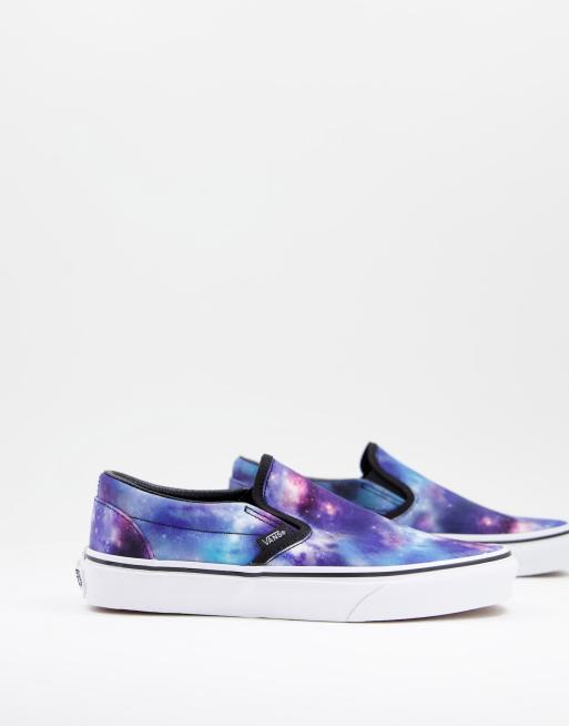Vans – Classics – Flerfärgade slip-on-sneakers