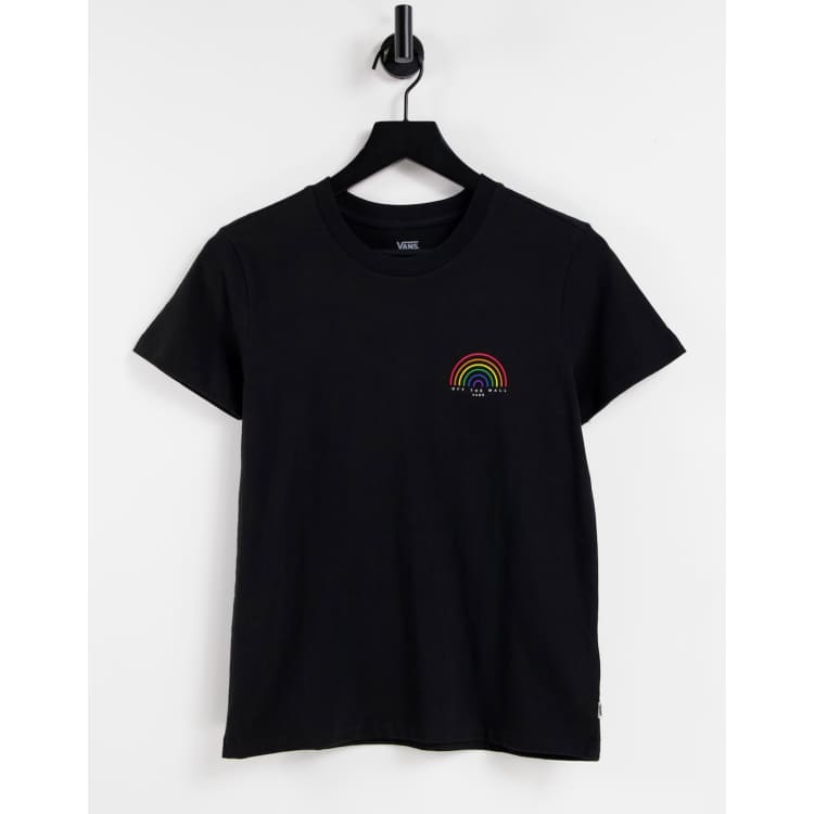 Vans rainbow outlet t shirt