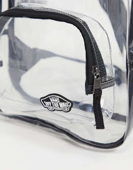 Vans 2025 clear backpack