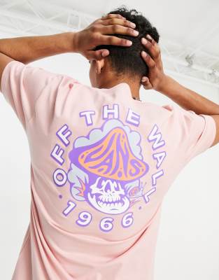 Vans Cloudy day back print t-shirt in light pink  - ASOS Price Checker