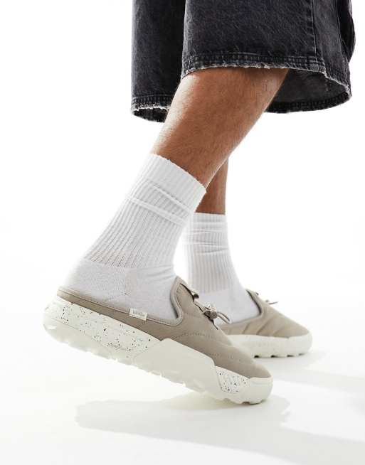 Vans - Coast Mules - Gewatteerde instapsneakers in grijs , 5 van 5