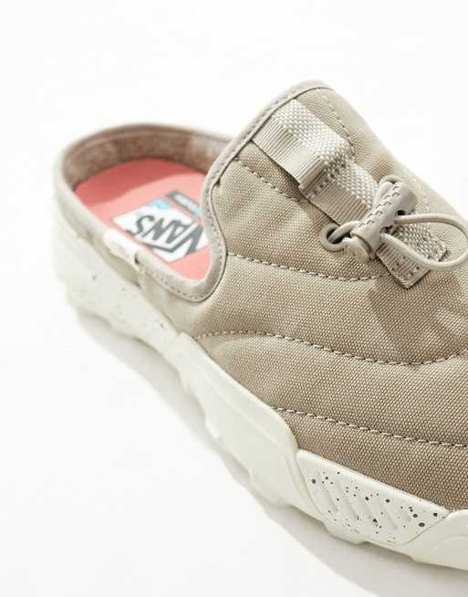 Vans – Coast – Szare pikowane wsuwane buty sportowe bez pięty , 4 z 5
