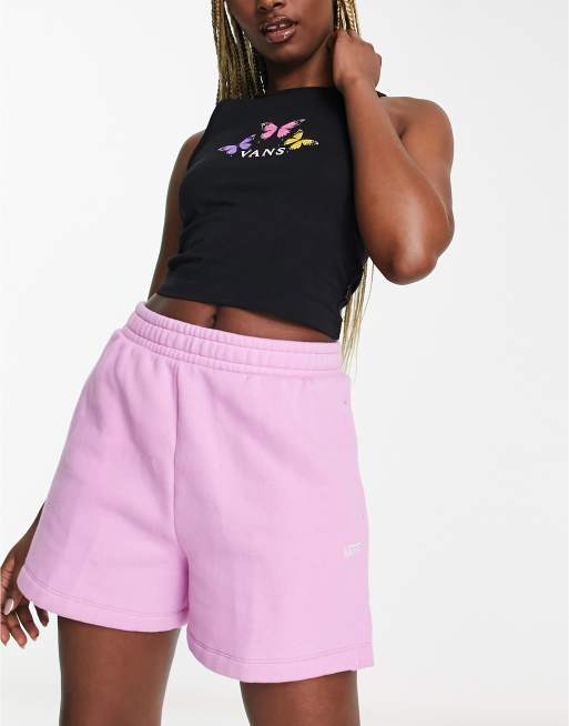 Vans shorts on sale womens Pink