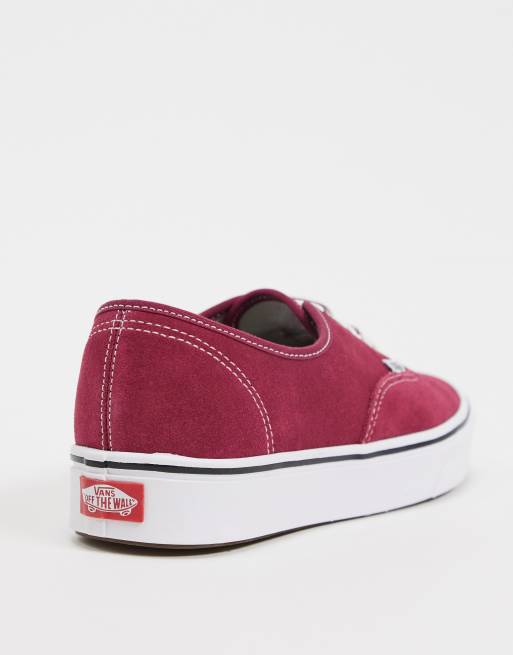 vans authentic dry rose true white