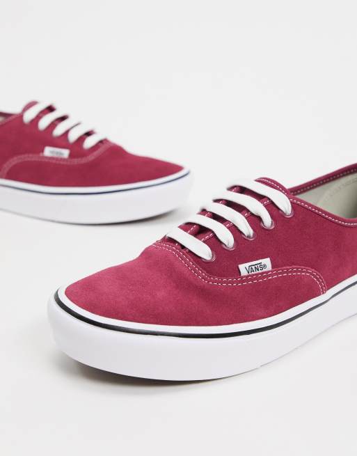 Vans hot sale comfycush suede