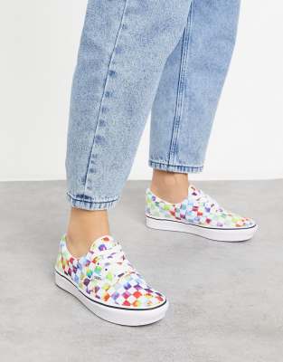 vans comfycush tie dye