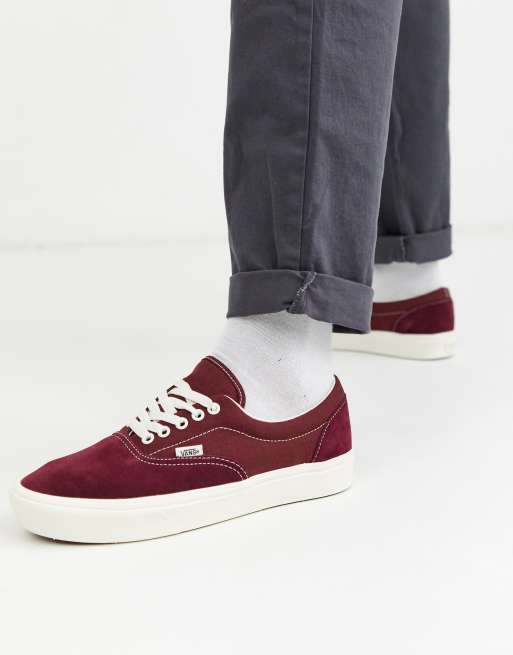 Gods erstatte navneord Vans ComfyCush Era trainers in burgundy | ASOS