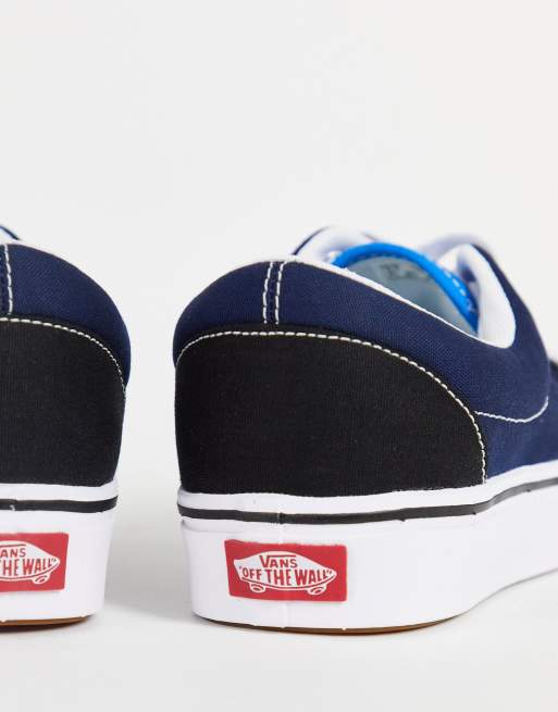 Vans - ComfyCush Era Tri Tone - Sneakers in zwart/marineblauwblauw, 4 van 4