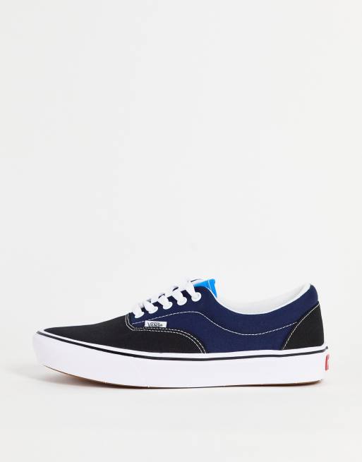 Vans ComfyCush Era Tri Tone Sneakers nere e blu navy ASOS