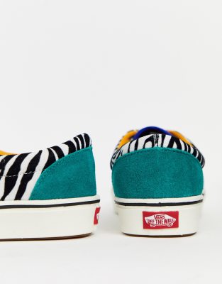 vans comfycush zebra