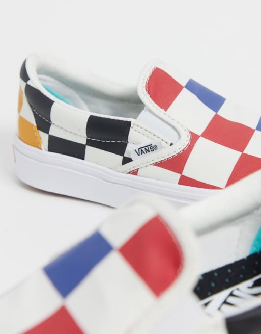 Vans Comfycush Half Big Baskets enfiler carreaux