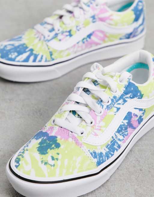 Tie dye shop vans old skool