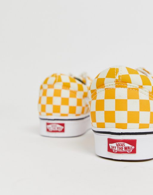 Vans deals yellow plaid