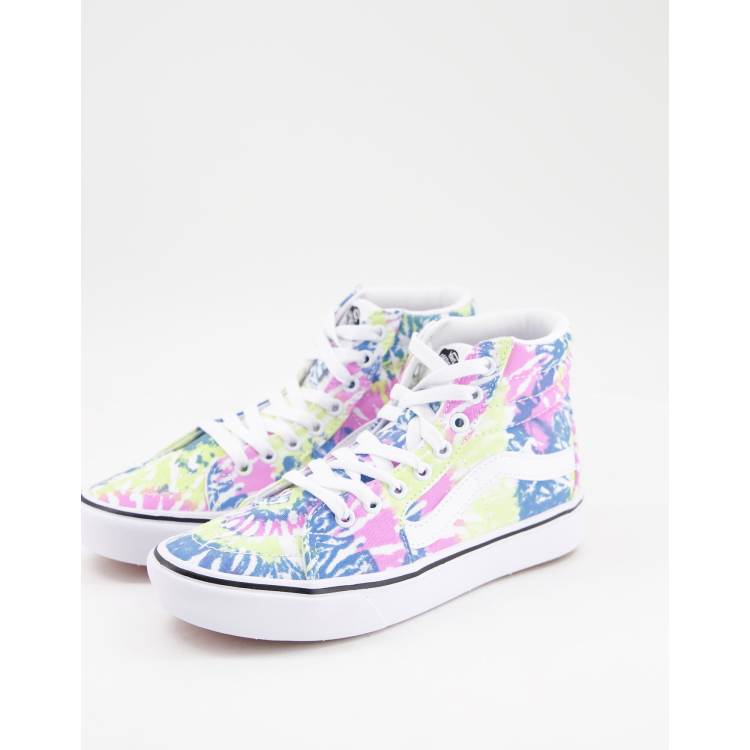 Vans rose semelle outlet arc en ciel