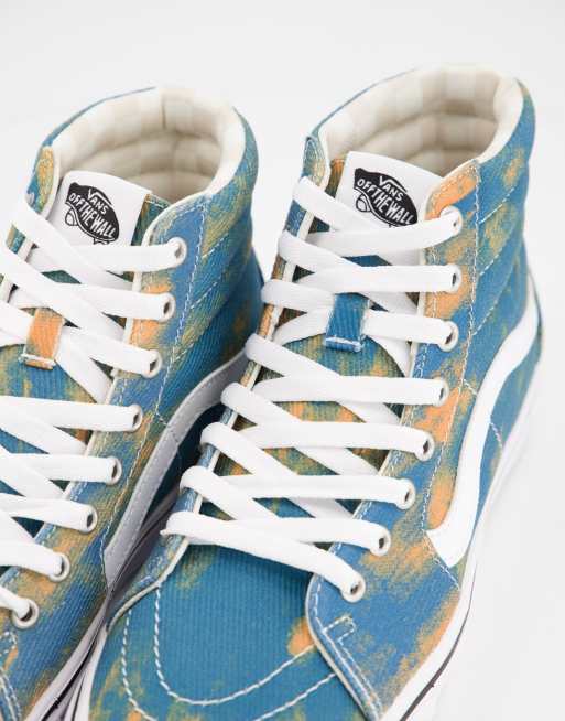 Vans ComfyCush SK8 Hi In Bloom sneakers in multi