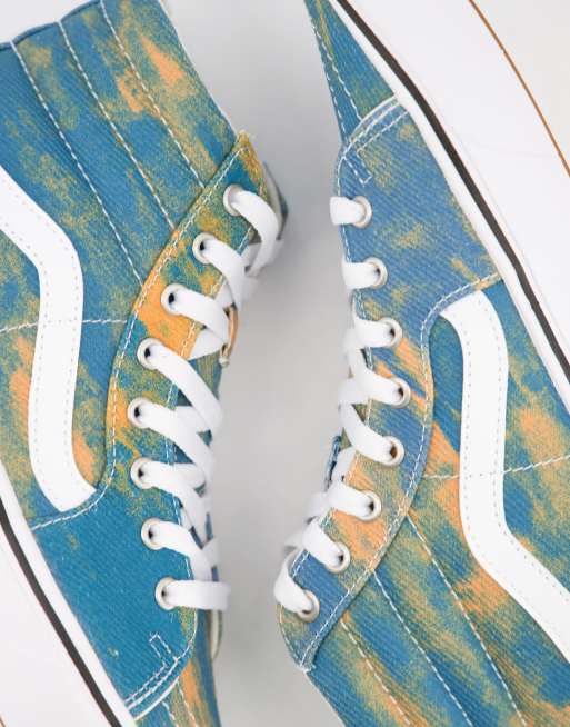 Vans ComfyCush SK8-Hi In Bloom sneakers in multi | ASOS display picture 1