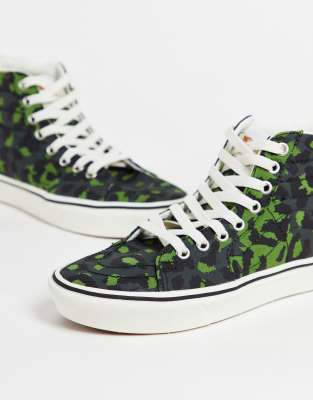 vans comfycush leopard