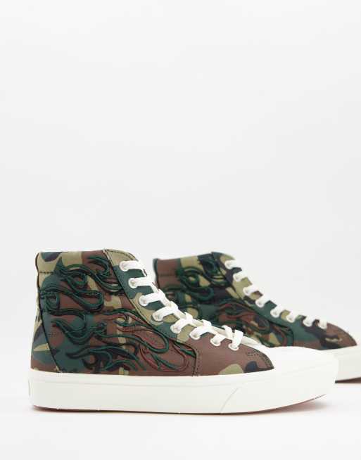 Vans ComfyCush SK8-Hi sneakers in blue