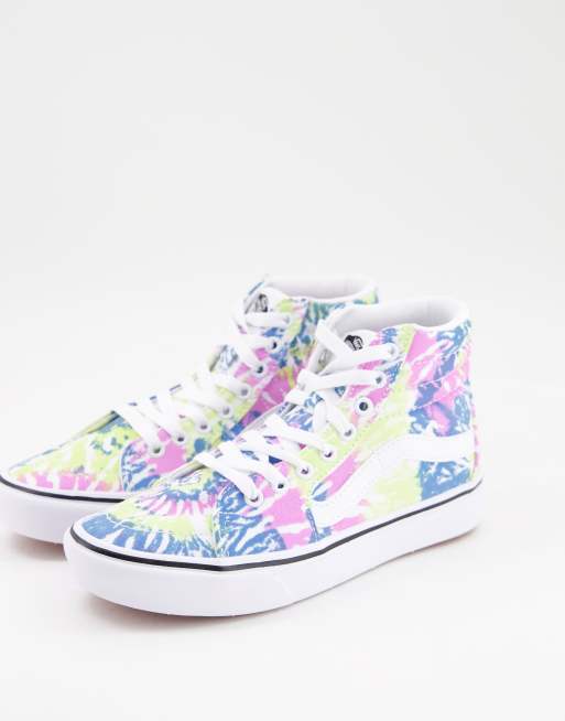 Vans high tops on sale rainbow