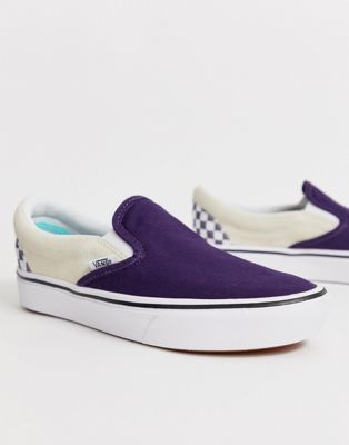 Vans ComfyCush Slip-On purple sneakers 