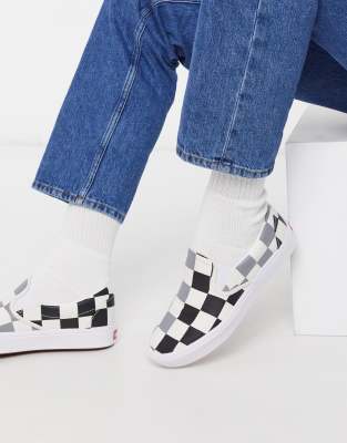 big checkerboard vans