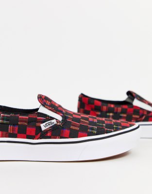 vans plaid check