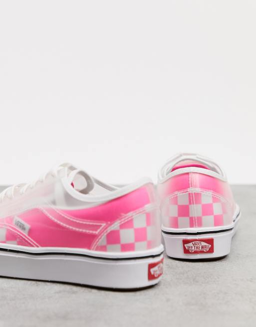 Vans 2025 carreaux rose