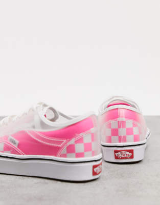vans slip skool pink