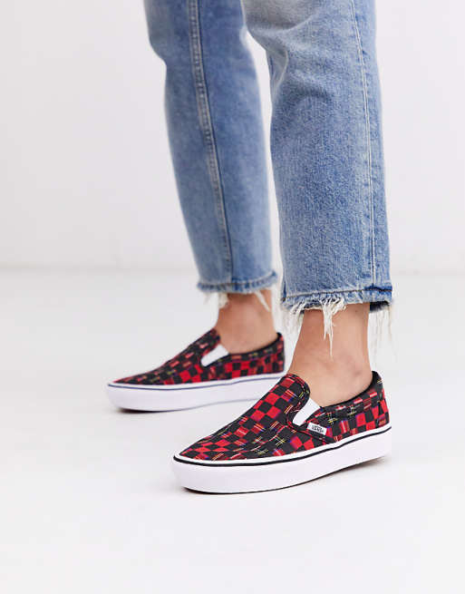 Vans - ComfyCush - Sneakers a quadri stile coperta Vans - ComfyCush - Sneakers a quadri stile coperta