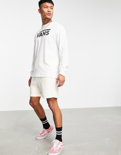 White hot sale vans shorts