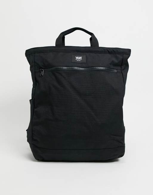 Vans black shop tote bag