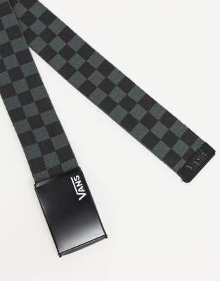 checkerboard vans belt