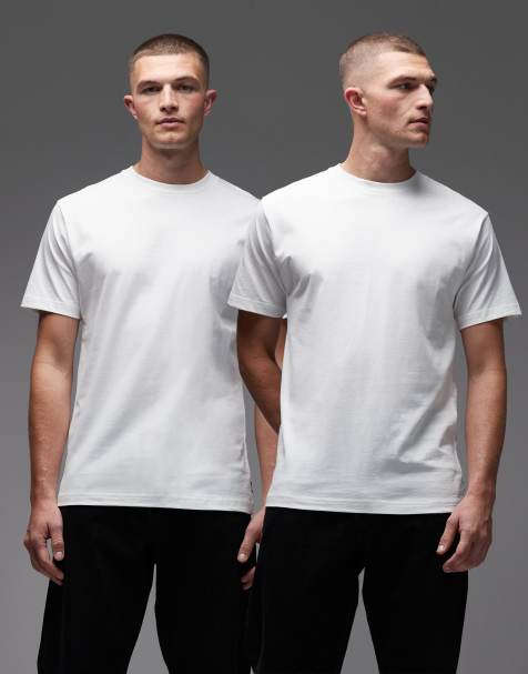 Vans - Confezione da 2 T-shirt vestibilità classica bianche - view 1