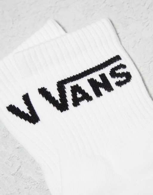 Vans - Confezione da 3 paia di calzini classici bianchi, 2 di 4