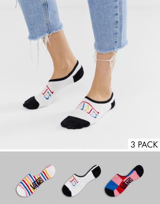 Vans - Confezione da 3 paia di calzini colour block