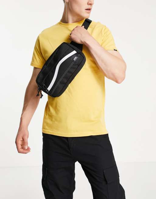 Vans Construct cross body bag in black