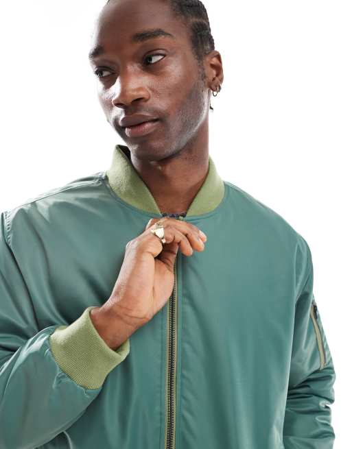 Vans olive green jacket sales