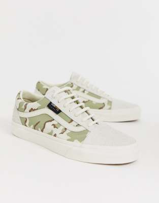 camouflage vans