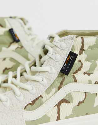 Vans sk8 clearance hi desert camo