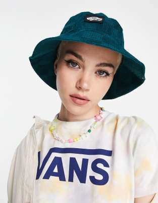  Vans Corduroy bucket hat in teal - ASOS Price Checker