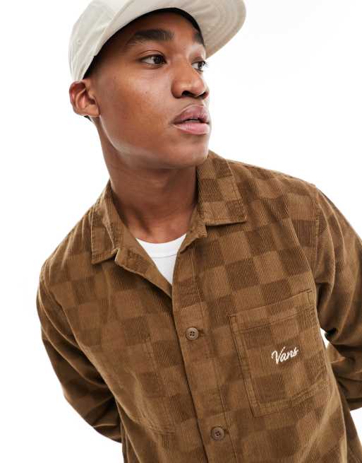 Brown vans hot sale shirt