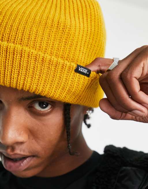 Vans mustard hot sale beanie