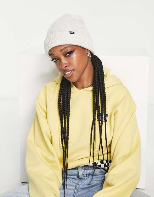 Vans Core basic beanie in off white 